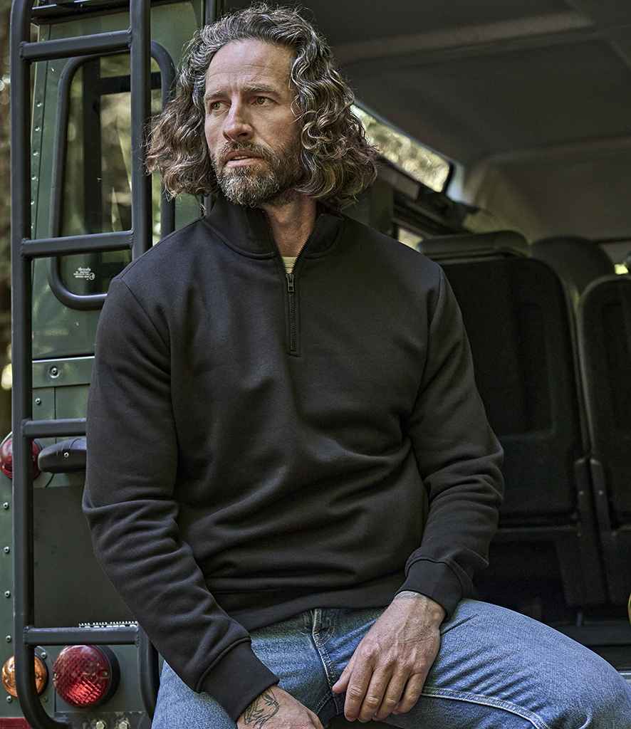 Tee Jays Half Zip Sweatshirt - PenCarrie
